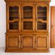 Library in solid cherry wood, Louis XV style.
