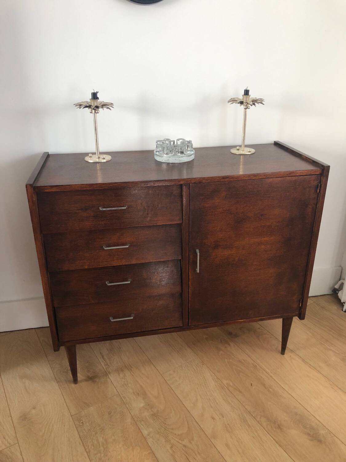 Vintage Scandinavian style chest of drawers