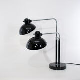 Double desk lamp, Bauhaus, by Christian Dell, model 6660 Super, original edition Kaiser Idel