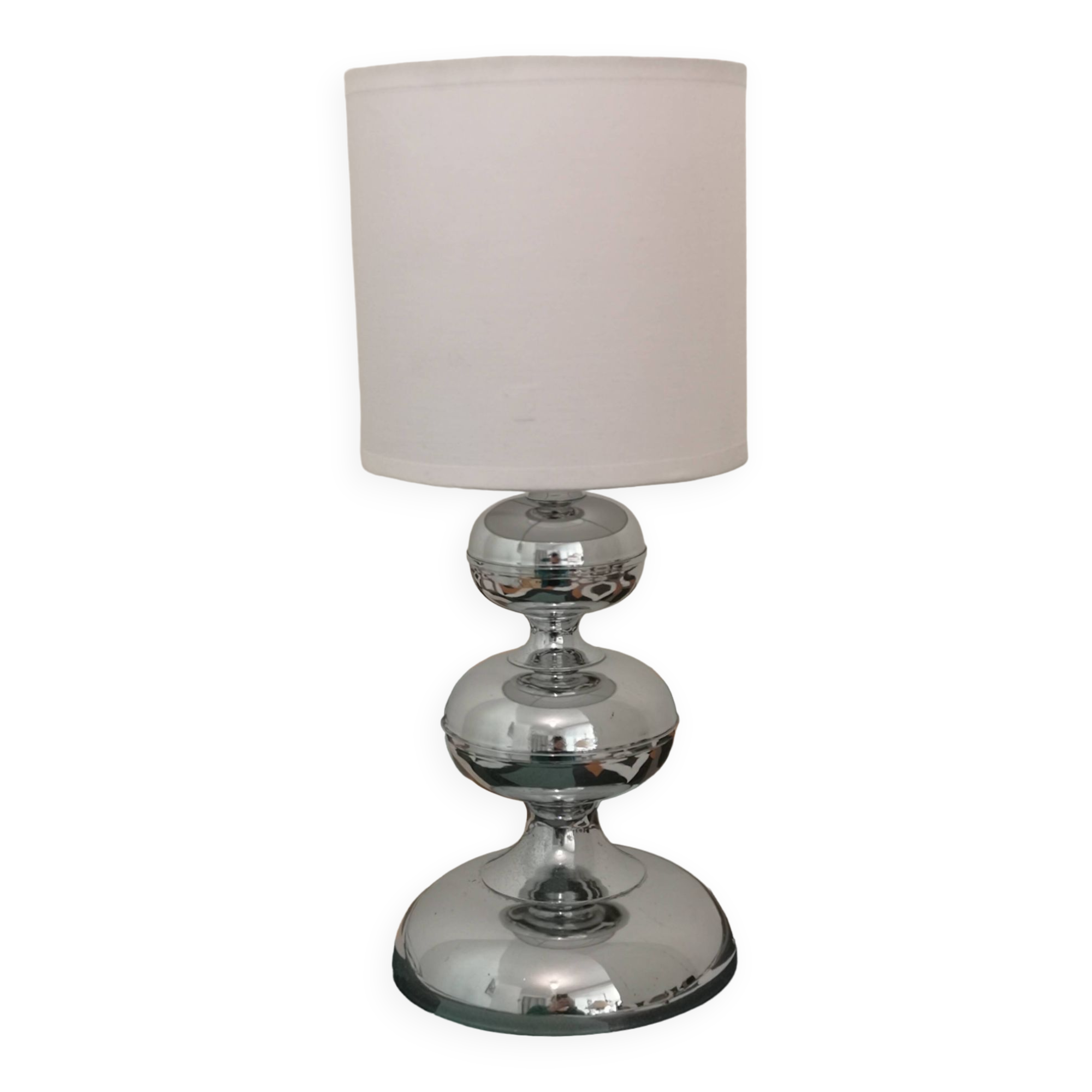 Space age '70 chrome lamp