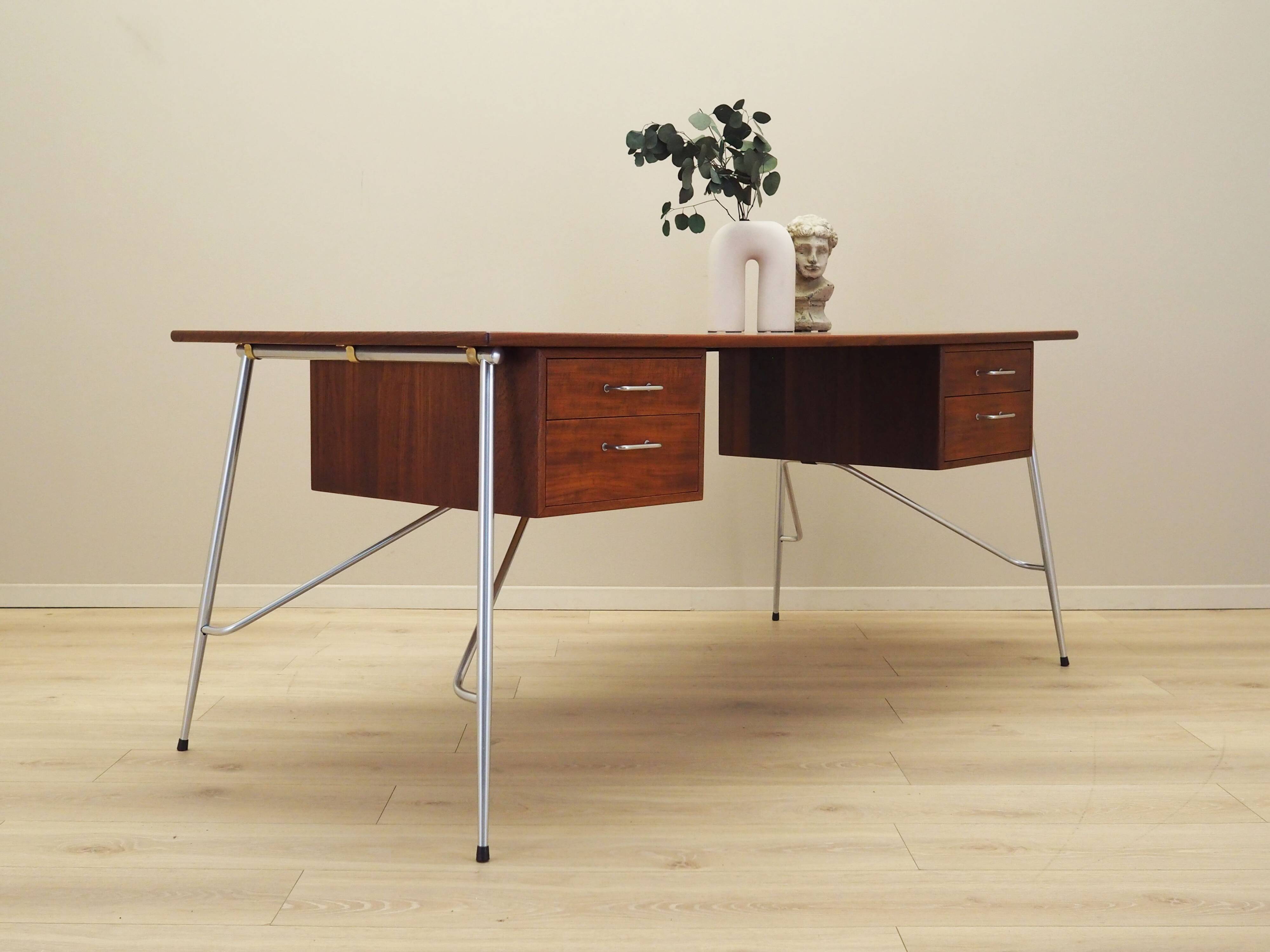 Teak desk, Danish design, 1960s, designer: Børge Mogensen, manufacturer: Sø