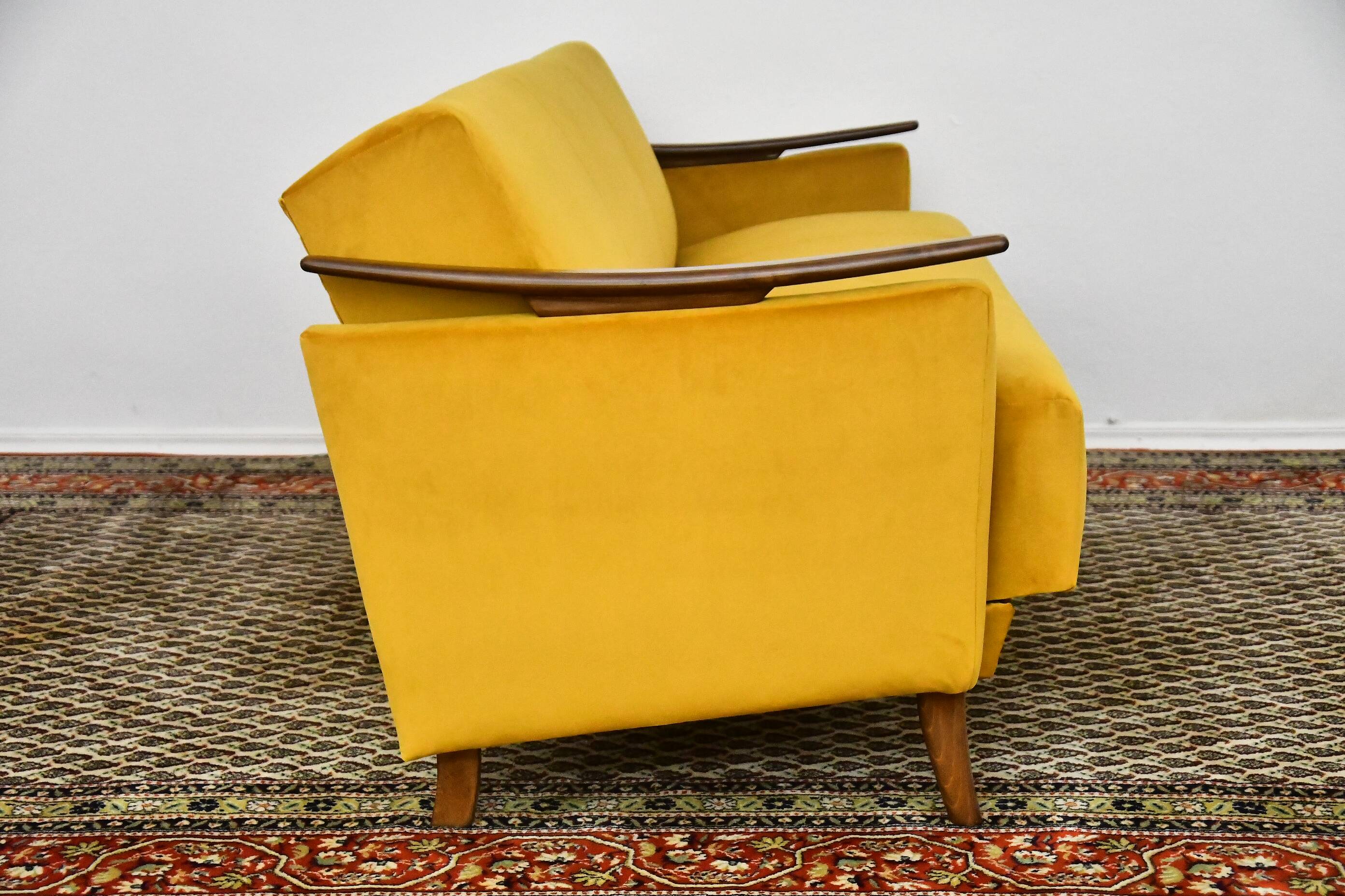 Folding Sofa in the Scandinavian style, 1960s