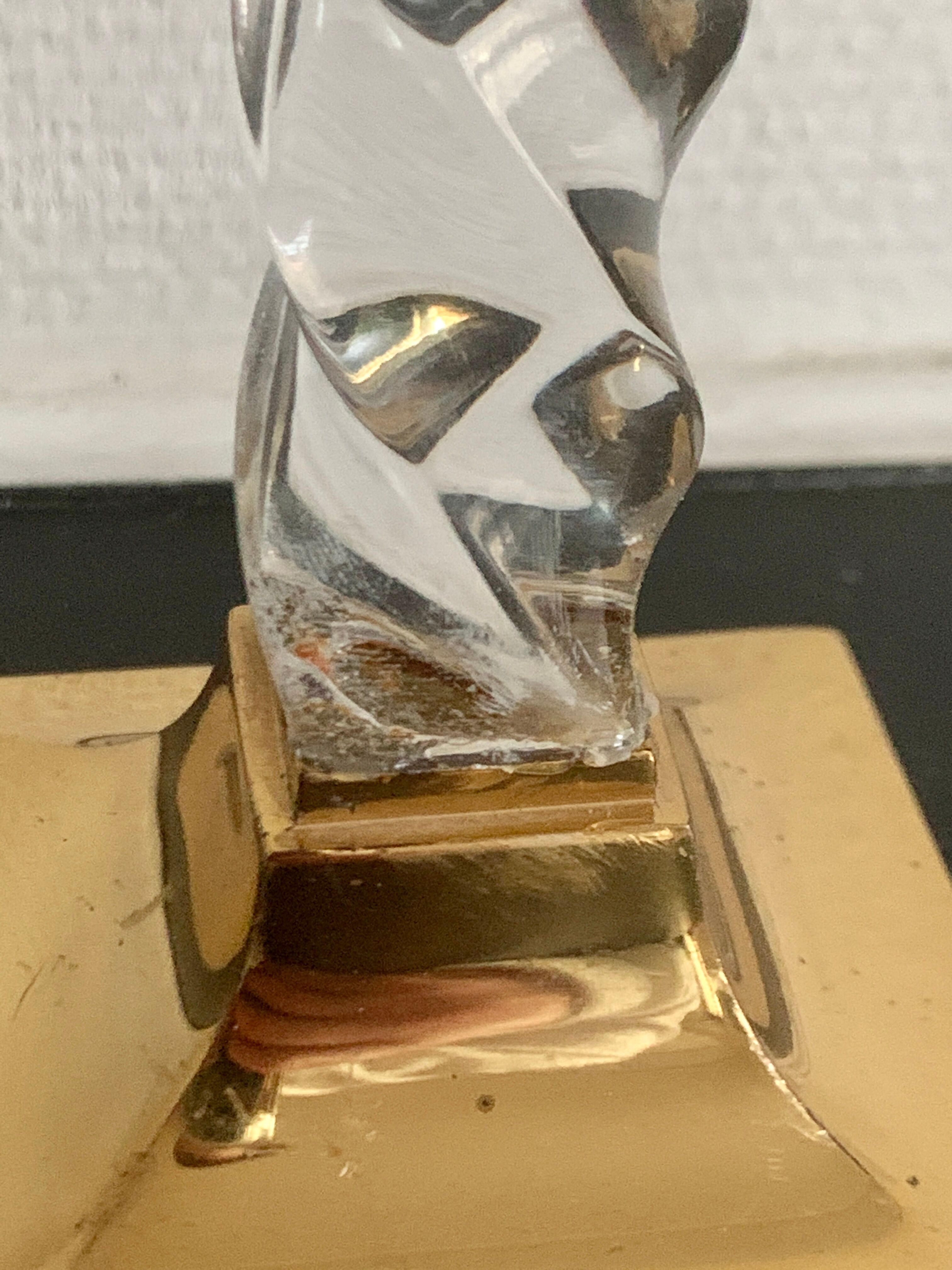 Set of 9 vintage brass candlesticks