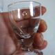 5 small antique absinthe glasses