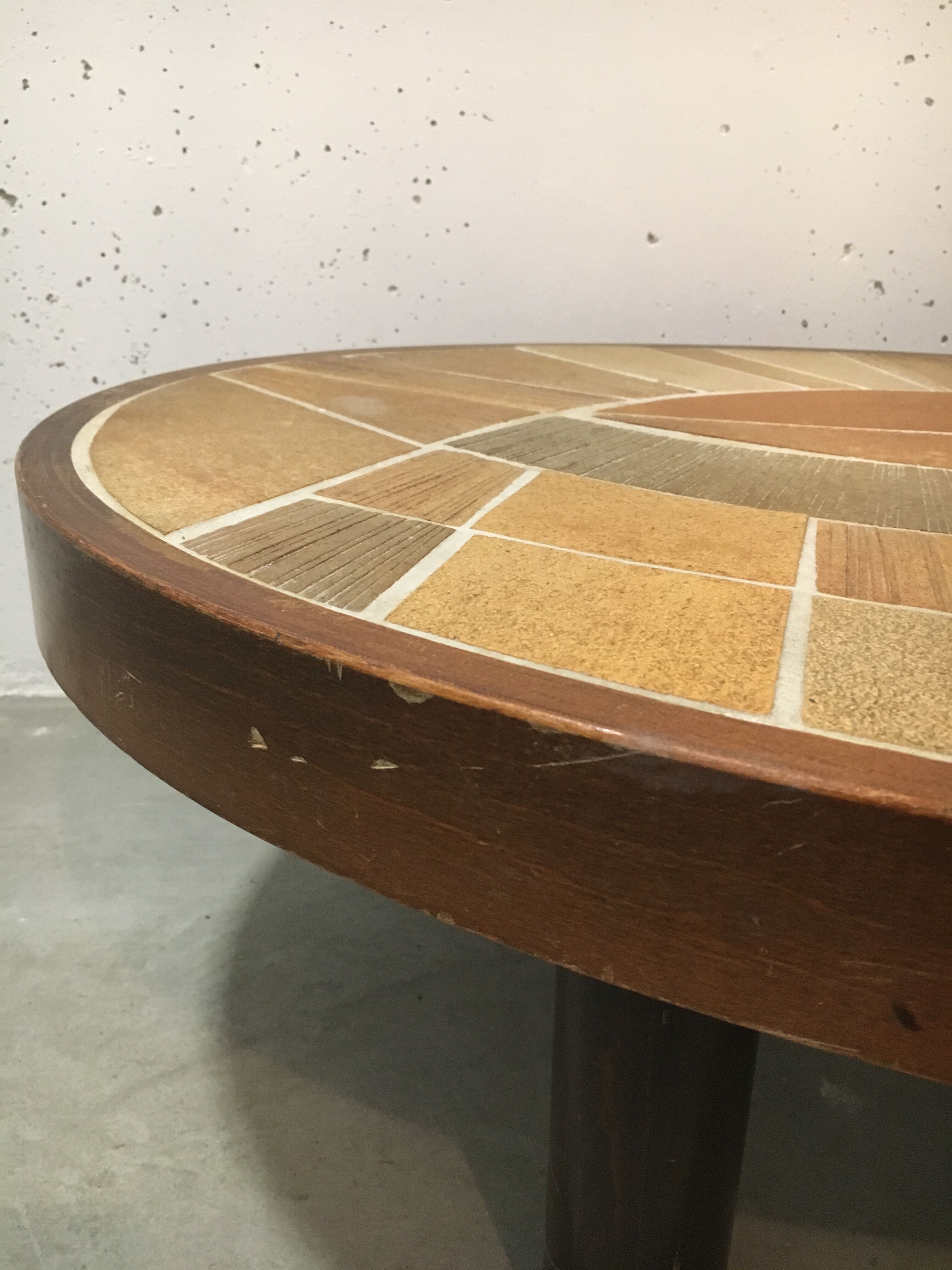 Table basse céramique vintage Vallauris