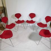 “Bikini” Chairs by Charles & Ray Eames for Herman Miller, Set of 6, 1960s