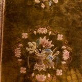 Chinese silk carpet, 124 cm x 62 cm