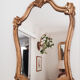 Miroir et console dorées, vintage français