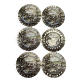 Assiettes à motifs anglaise