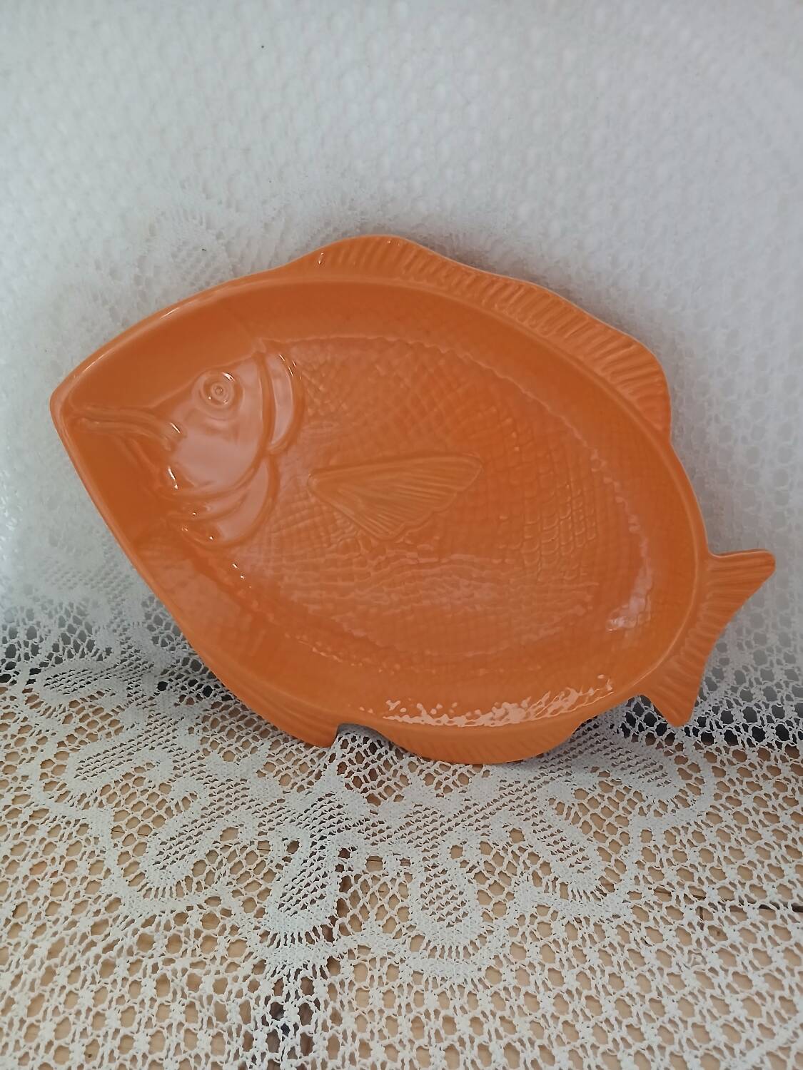 Large platter of fish barbotine