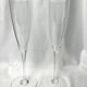 Baccarat, two Dom Pérignon crystal champagne flutes