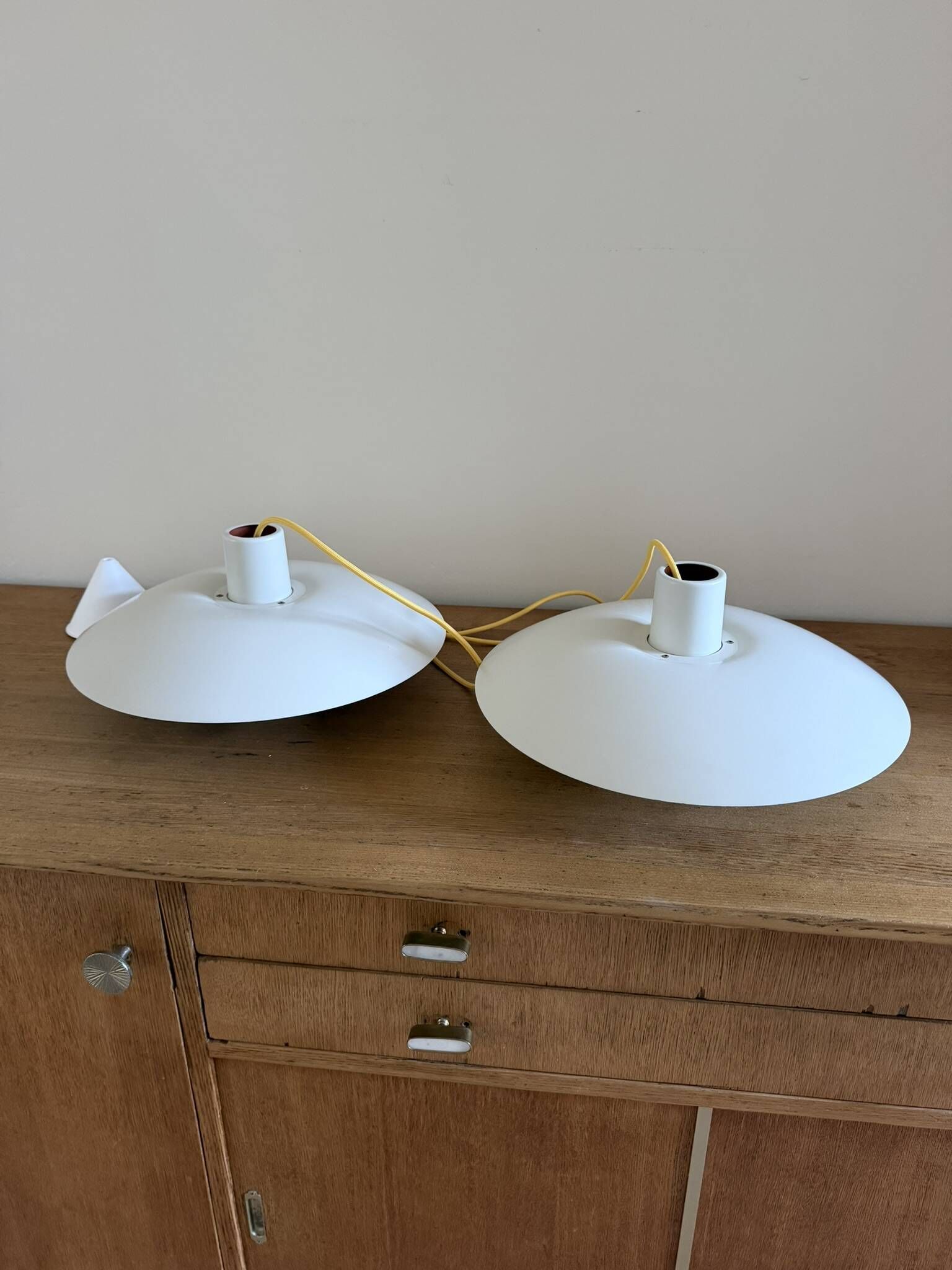 Vintage set 2x Louis Poulsen PH4/3 - Poul Henningsen - PH4 lamp