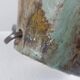 Lampe de table en céramique artisanale vintage du milieu du siècle