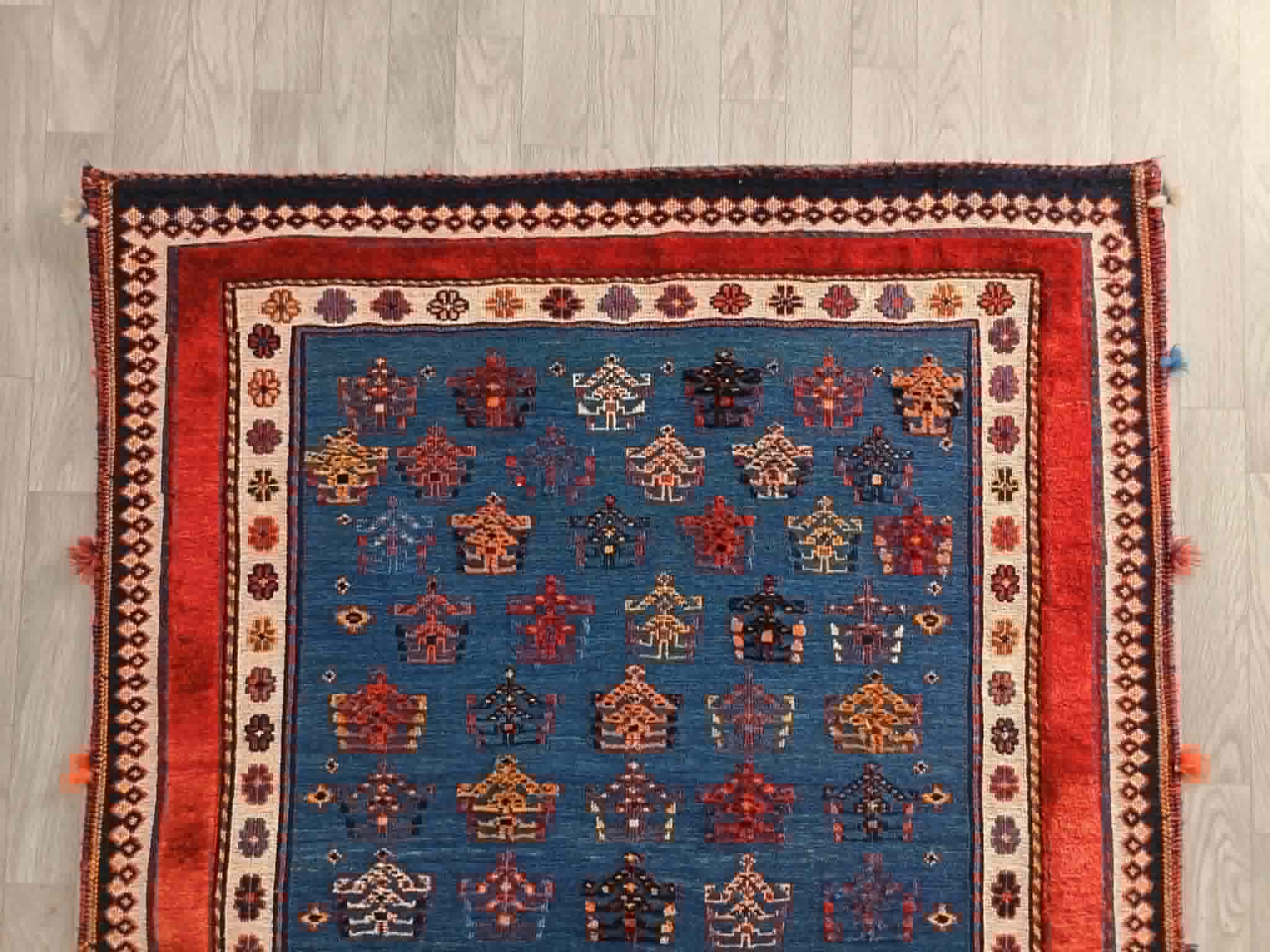Tapis Persan Qashqaï fait main