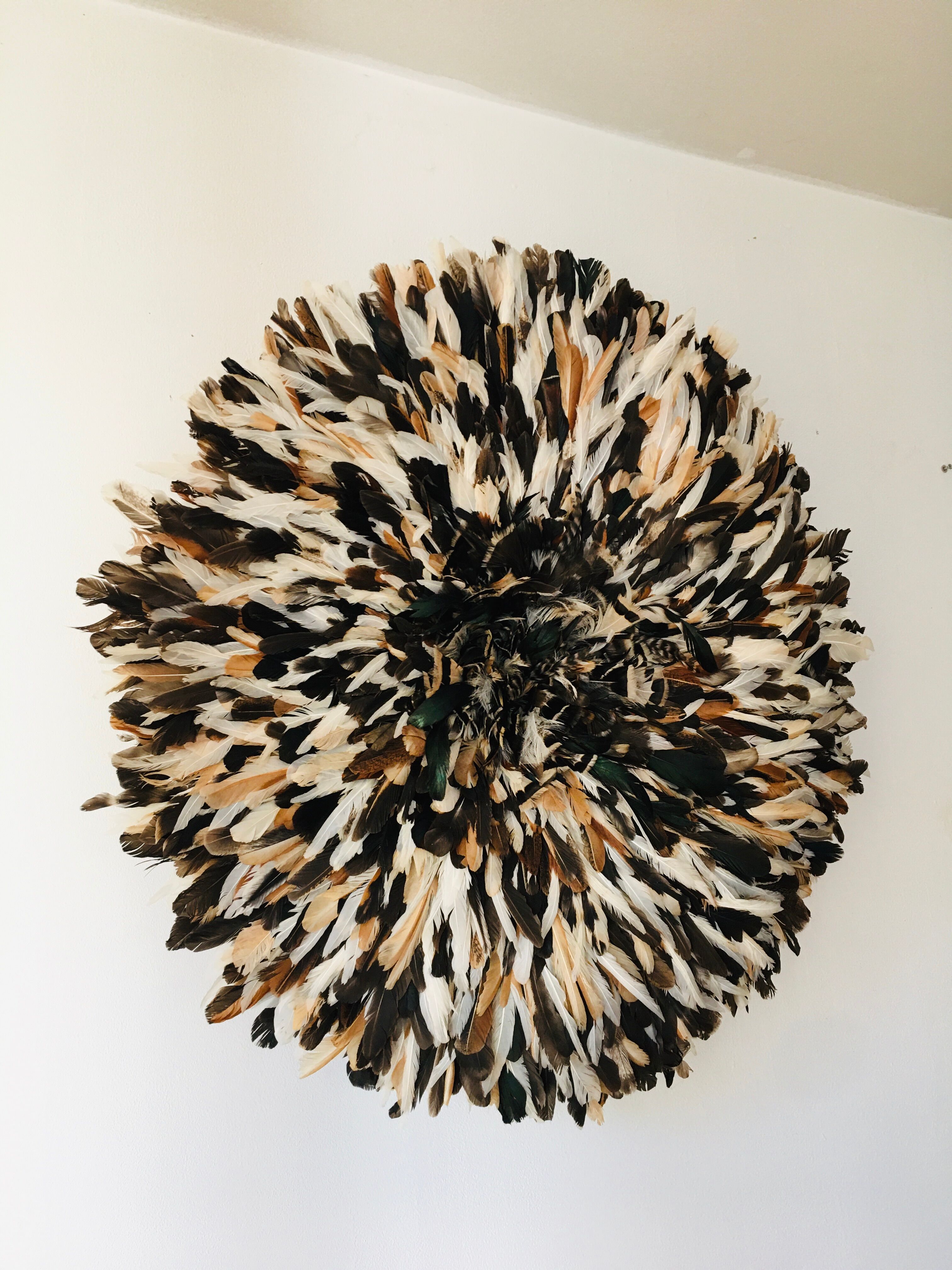 Juju Hat white black 75 cm