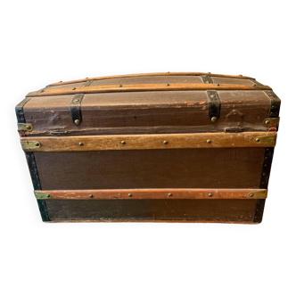 Small old wooden chest