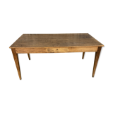 Poplar and oak farm table