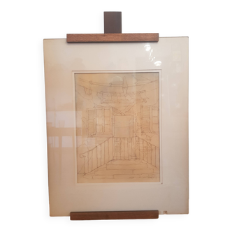 Tableau vintage signé Hayn