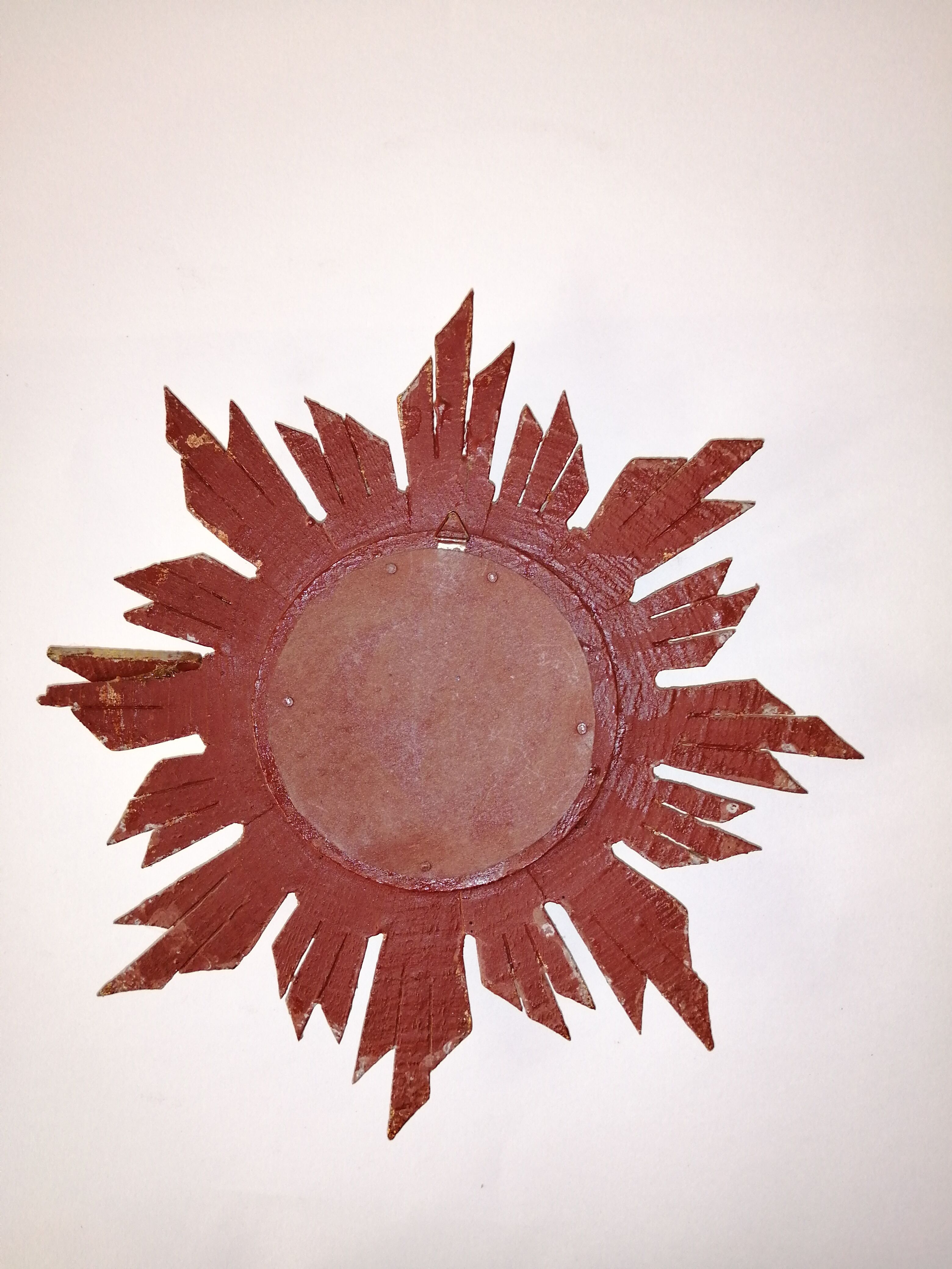 Mirror sun gilded wood 1930