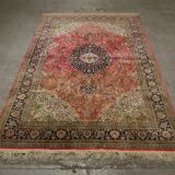 Sino ghoum handmade persian oriental rug in silk 250 x 158