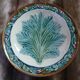 5 assiettes anciennes majolique Longchamp 