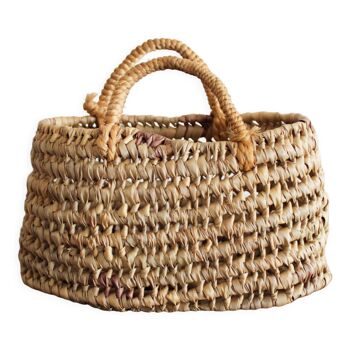 Panier en fibres végétales