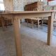 Renovated rectangular dining table