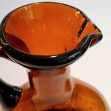 Large blown glass pitcher
