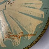 Metal box Pierrot Gourmand signed around 1930