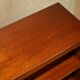 Low library campaign in solid mahogany by REH Kennedy