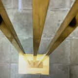 Deknudt House Hollywood Regency floor lamp in gold brass