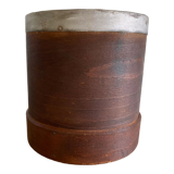 Poplar wood pot, circa 1900