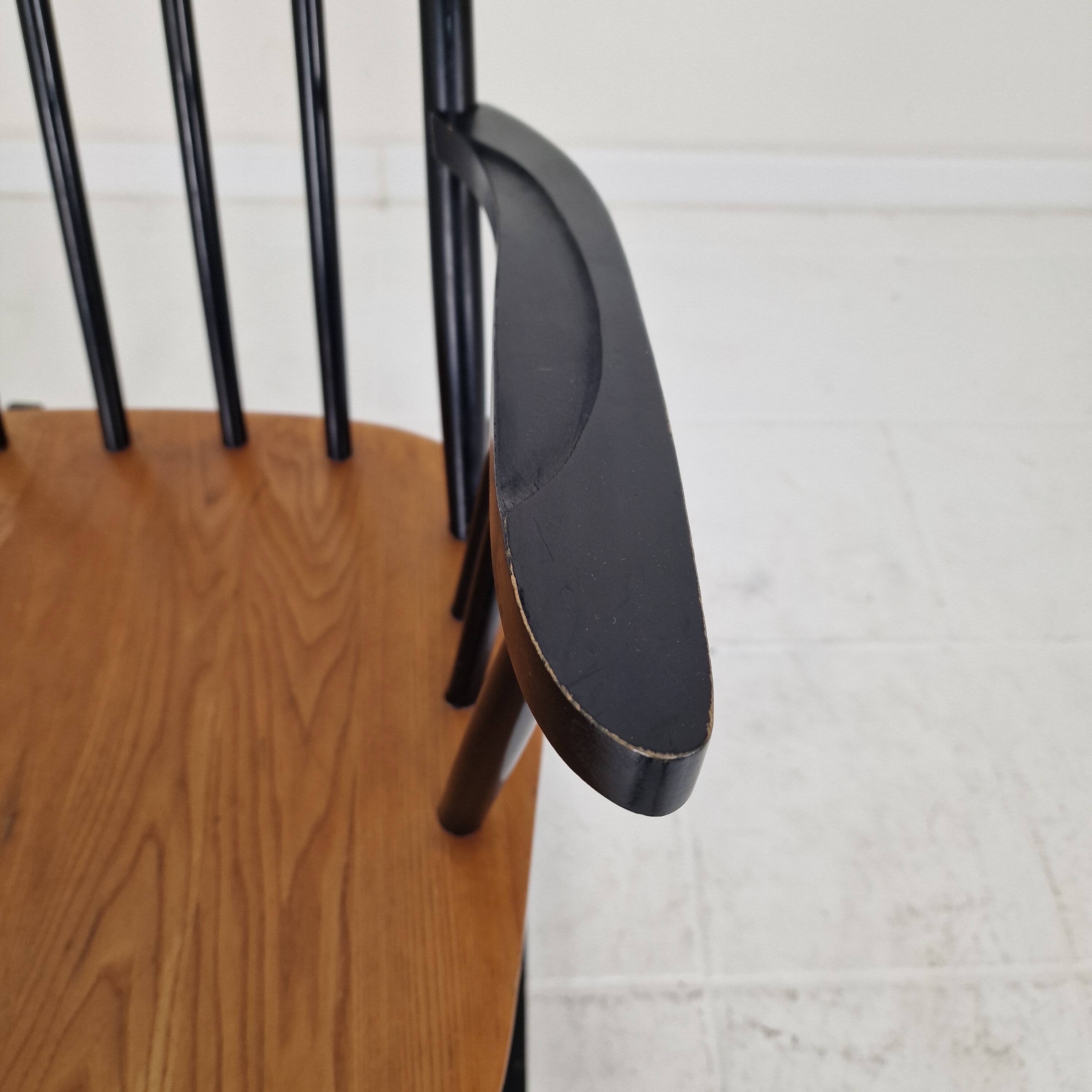 Rocking chair designed by Ilmari Tapiovaara for Asko, Finland, 1960's