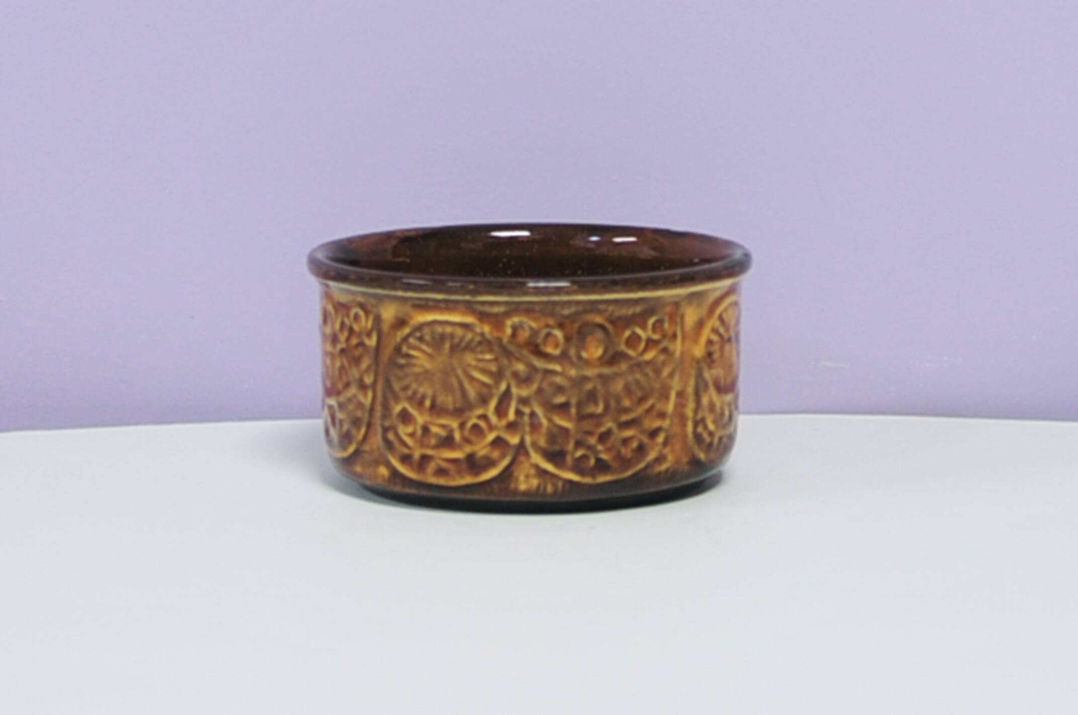 Brown West Germany bowl Waku