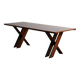 TL58 dining table in walnut by Marco Zanuso for Poggi, Italy 1960s