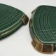 Set of 3 ART CERAMIC TRIVETS and BOTTLES by Poët Laval
