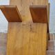 Porte-revues “Palabres” vintage en bois massif démontable, années 70, 40 cm