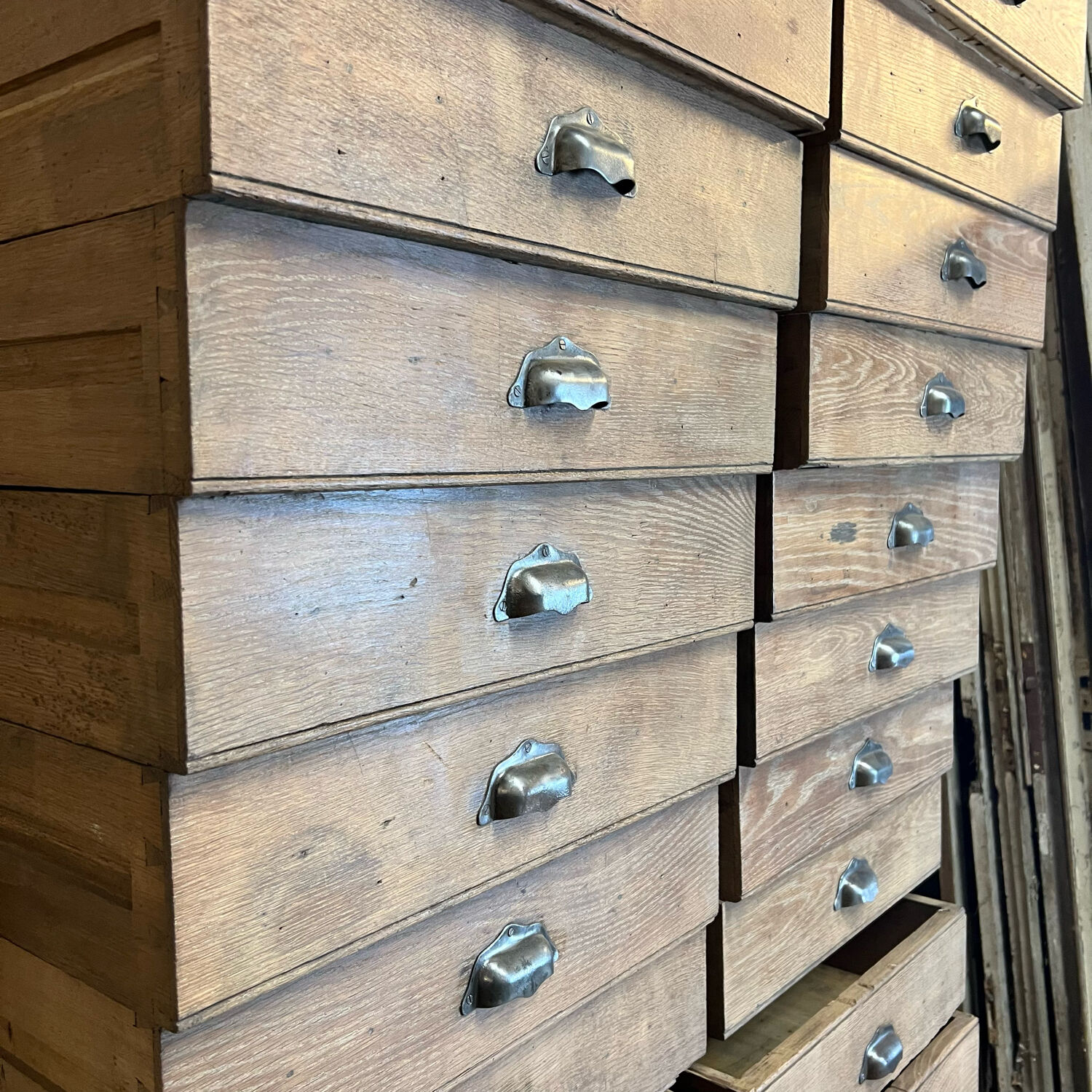 Notary's professional furniture with 30 drawers 1940