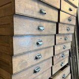 Notary's professional furniture with 30 drawers 1940