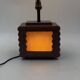 Art deco ceramic table lamp, Andre Fau Boulogne France circa 1940s