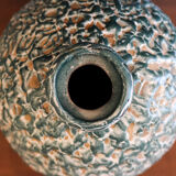Ball vase in glazed stoneware La Charentaise