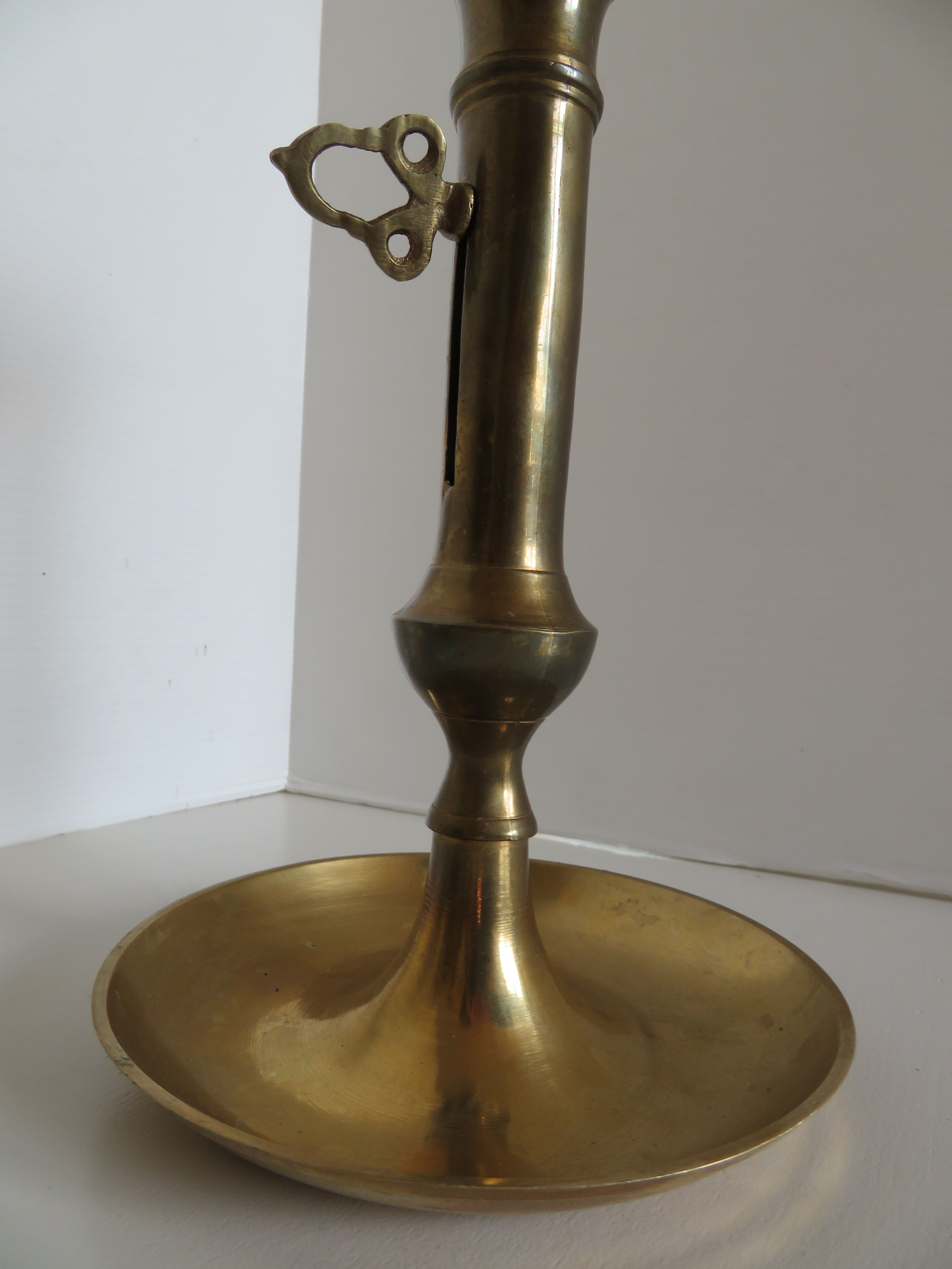 Brass candlesticks