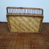 Wicker ectangle basket