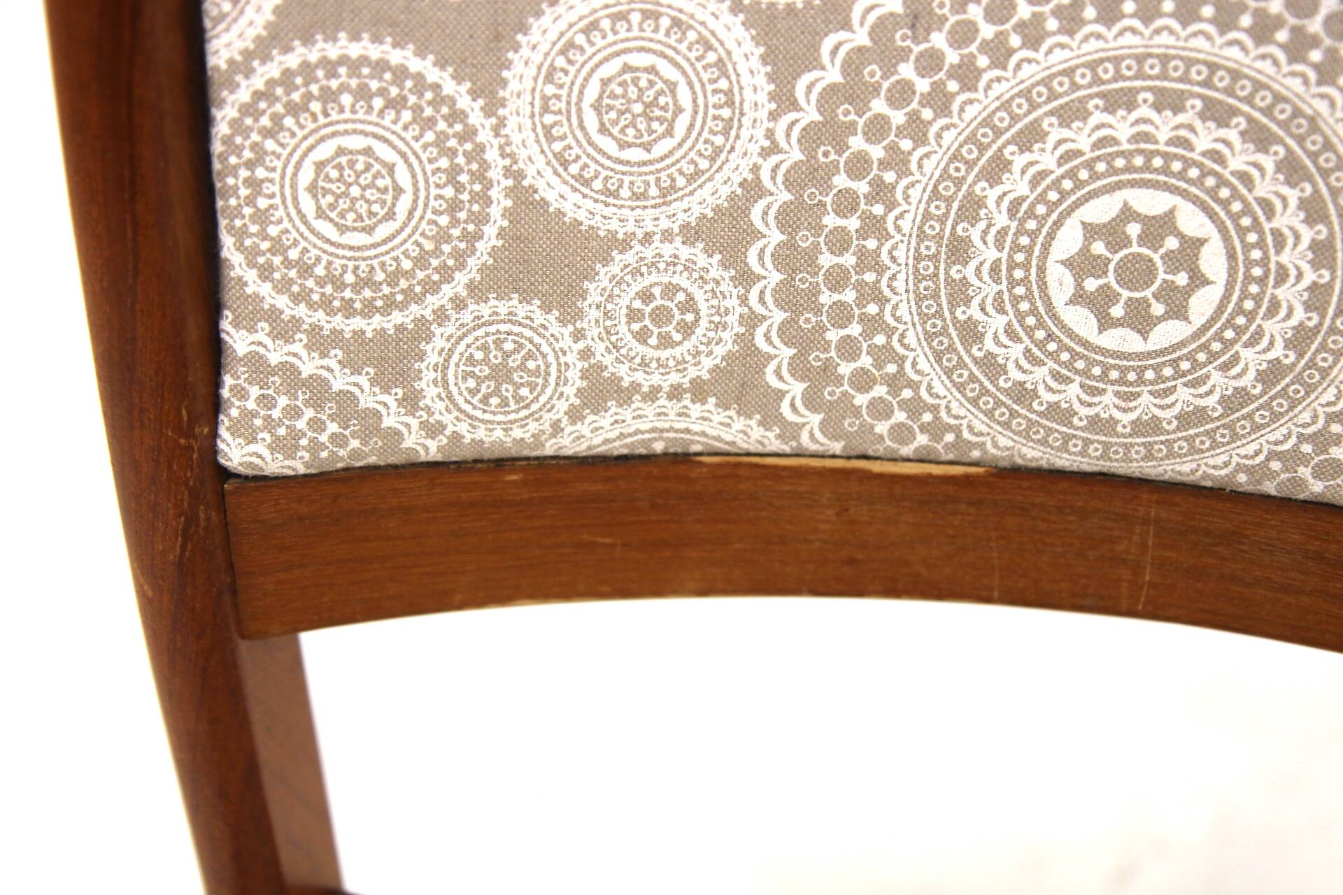 Set of 6 Scandinavian teak chairs, Sweden, 1960