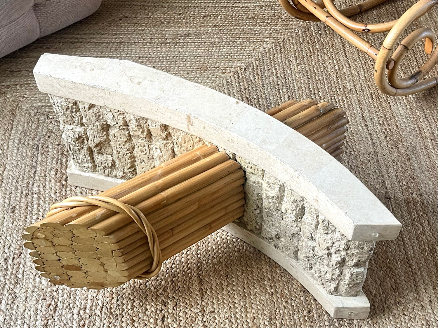 Coffee table French Riviera 1970.