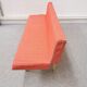 Day bed tissu rouge