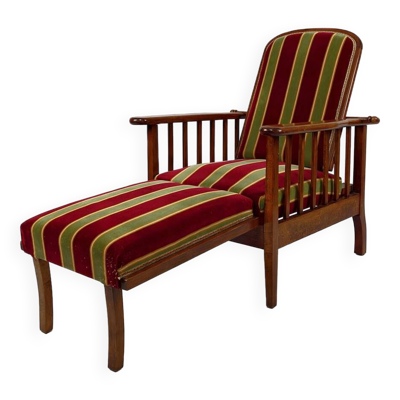 Chaise longue Morris, Arts & Crafts, Royaume-Uni, circa 1900