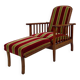 Chaise longue Morris, Arts & Crafts, Royaume-Uni, circa 1900