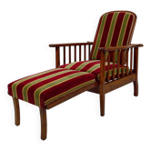 Chaise longue Morris, Arts & Crafts, Royaume-Uni, circa 1900