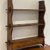 Wall shelf brutalist type